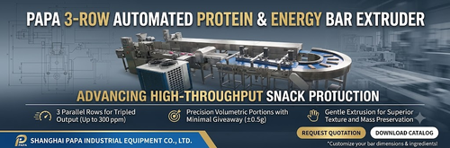 Ultimi blog aziendali su Macchina automatica per barrette energetiche a 3 file: avanzamento dell'estrusione ad alta produttività nella moderna produzione alimentare