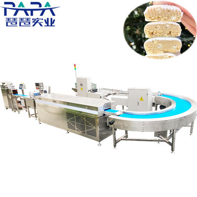 Buon prezzo Linea di produzione di tavolette di cioccolato in acciaio inossidabile 120-540 pezzi al minuto 6,5KW in linea