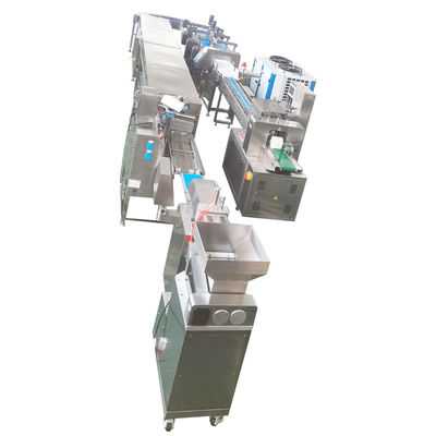 Buon prezzo Sistema di estrusione di barrette proteiche industriali Linea di produzione automatica da 60 pezzi al minuto in linea