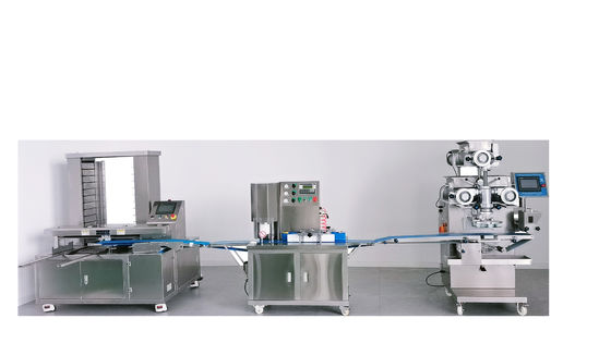 Buon prezzo Macchine di incrustazione automatiche in acciaio inossidabile 60pcs/min-90pcs/min Per la produzione di pop tart in linea