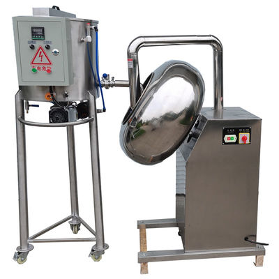 Buon prezzo Macchina per burattatura di cioccolato 220V 380V 32 giri al minuto Macchina per lucidatura in linea