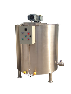 Buon prezzo 100L-5000L Sistema di serbatoio di conservazione del cioccolato Progettazione igienica in linea