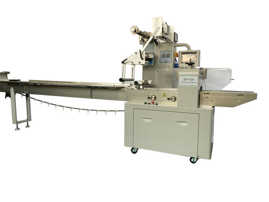 Buon prezzo 35-220 sacchetti/min Flow Wrapper Packaging Machine, HFFS Horizontal Form Fill Seal Machine in linea
