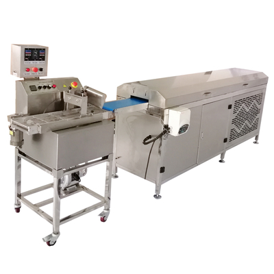 Buon prezzo Small Chocolate Enrober Machine for Pet Food Coating in linea