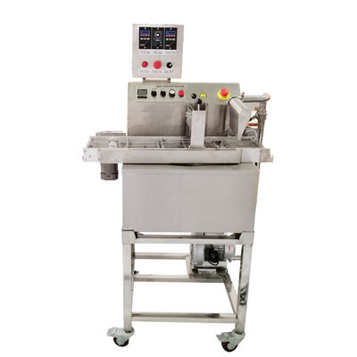 Buon prezzo Ice Cream Mochi Chocolate Coating Machine | Automatic Enrobing Solution  in linea
