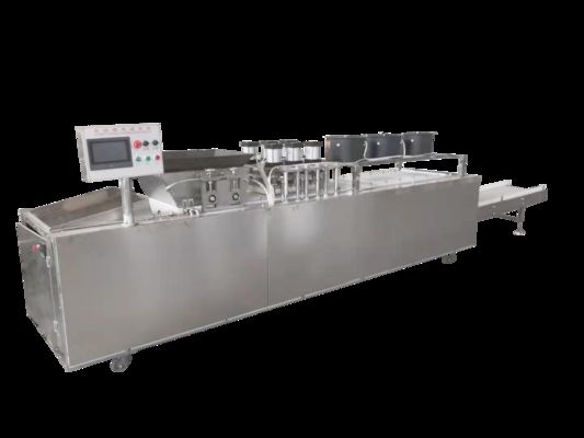 Buon prezzo Macchina per stampaggio Rice Krispie Linea per barrette di cereali ad alta produttività con touchscreen in linea