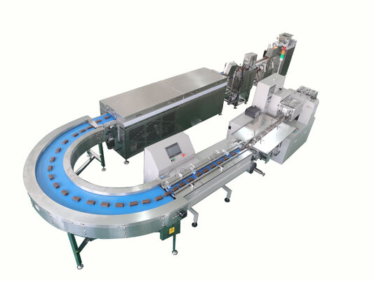 Buon prezzo Linea di produzione di barrette energetiche rivestimento di cioccolato 60 bar al minuto automatico in linea