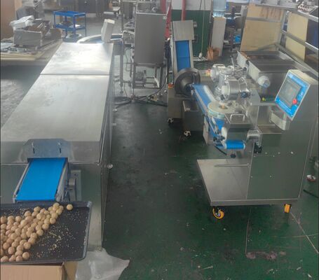 Buon prezzo Linea di produzione automatica completa di palline proteiche al cioccolato, efficiente e ad alta resa in linea