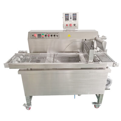 Buon prezzo Macchina per la copertura di cioccolato da 60 kg, linea di produzione per piccoli lotti in linea