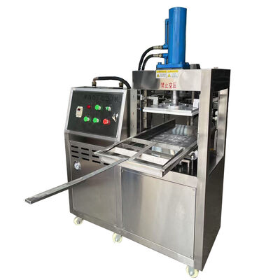 Buon prezzo Macchina per la pressatura idraulica semiautomatica per la produzione di blocchi di lievito di vino in linea