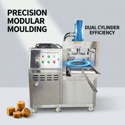 Buon prezzo Macchina Pressa Idraulica Semiautomatica per la Produzione di Zucchero di Palma in Blocchi, Capacità 35 Ton in linea